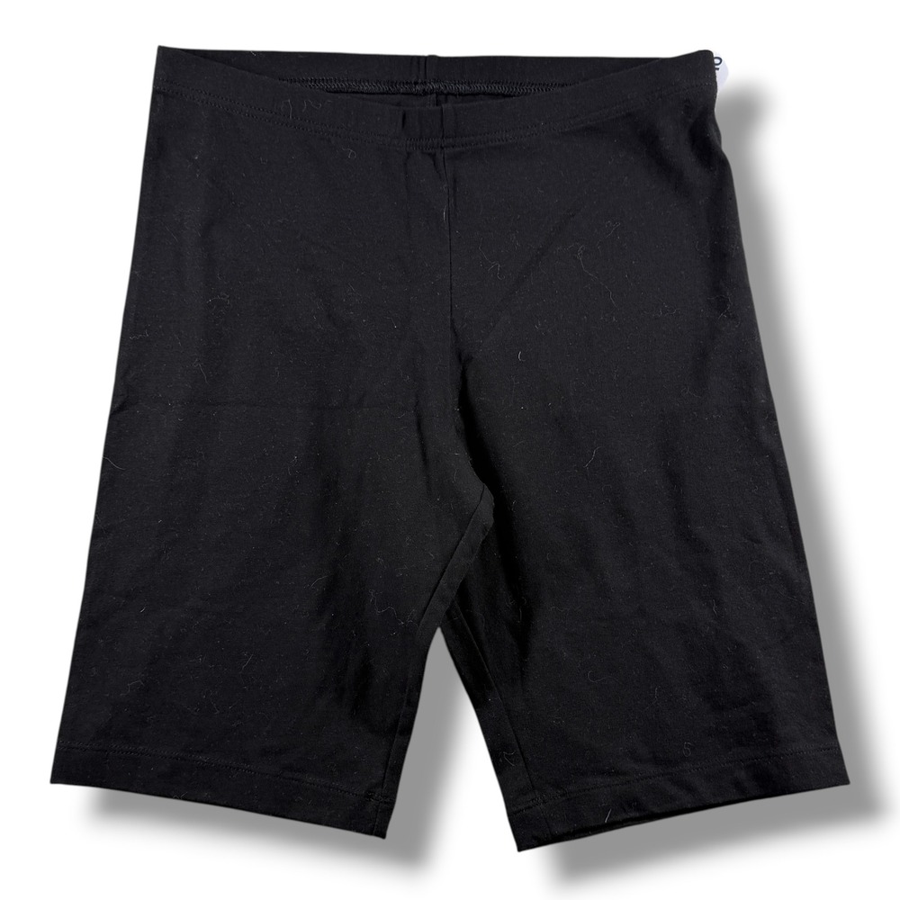 Old Navy Womens XXL Plus Black High Waisted Bike Shorts NWT 693646-03-2